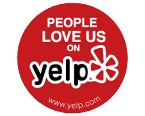 People Love Us On Yelp Badge